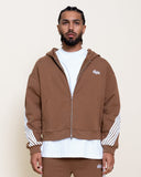 EPTM Highland Zip Up Hoodie - Mocha