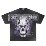 PURPLE SKULL T-SHIRT
