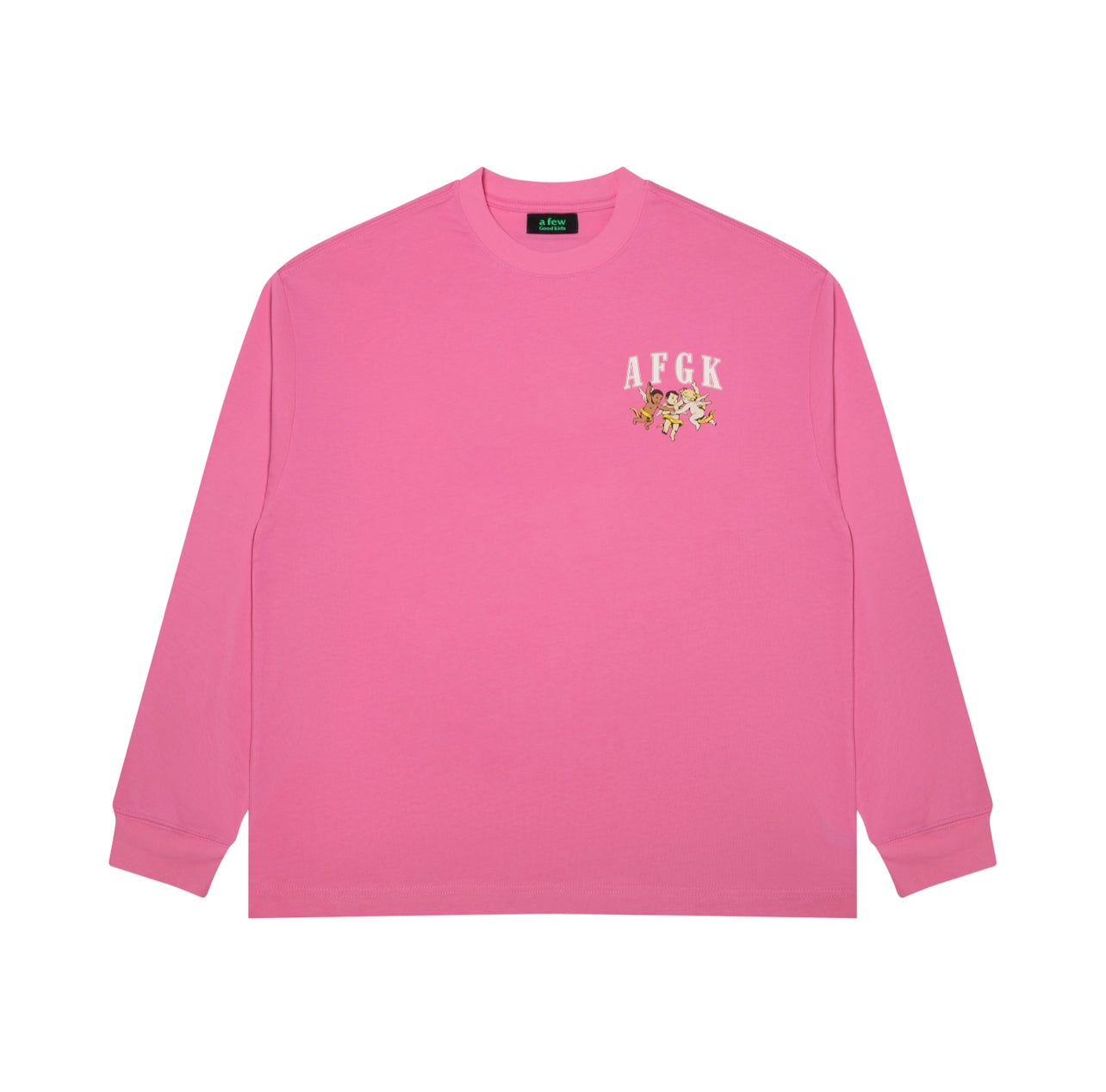 DONCARE(AFGK) "Basic angel logo long sleeve"