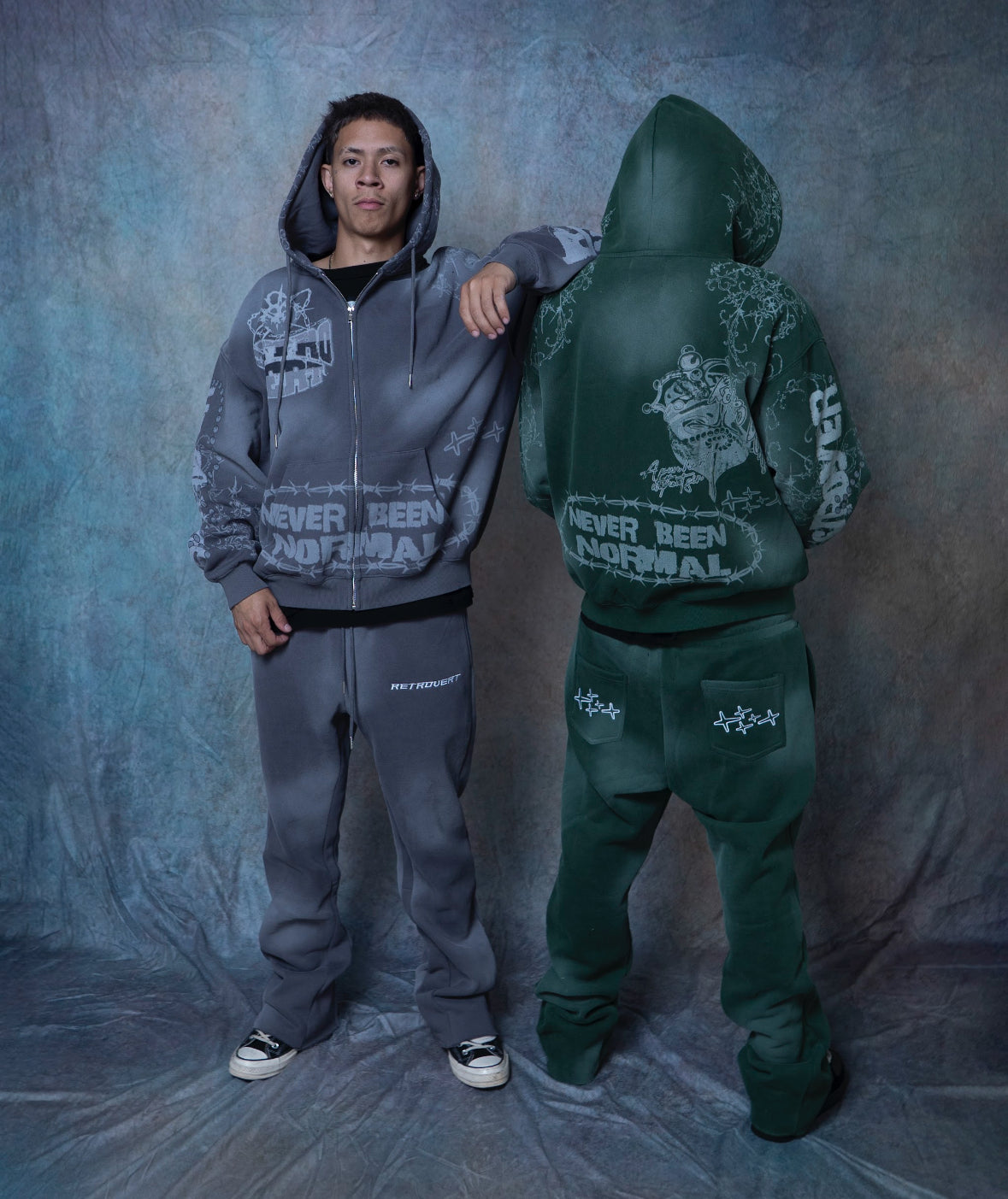 DESTROYER MATCHING ZIP-UP GREEN