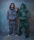 DESTROYER MATCHING ZIP-UP GREY