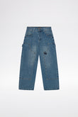 BAGGY CARPENTER - Stonewashed Blue