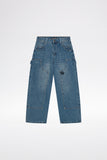 BAGGY CARPENTER - Stonewashed Blue