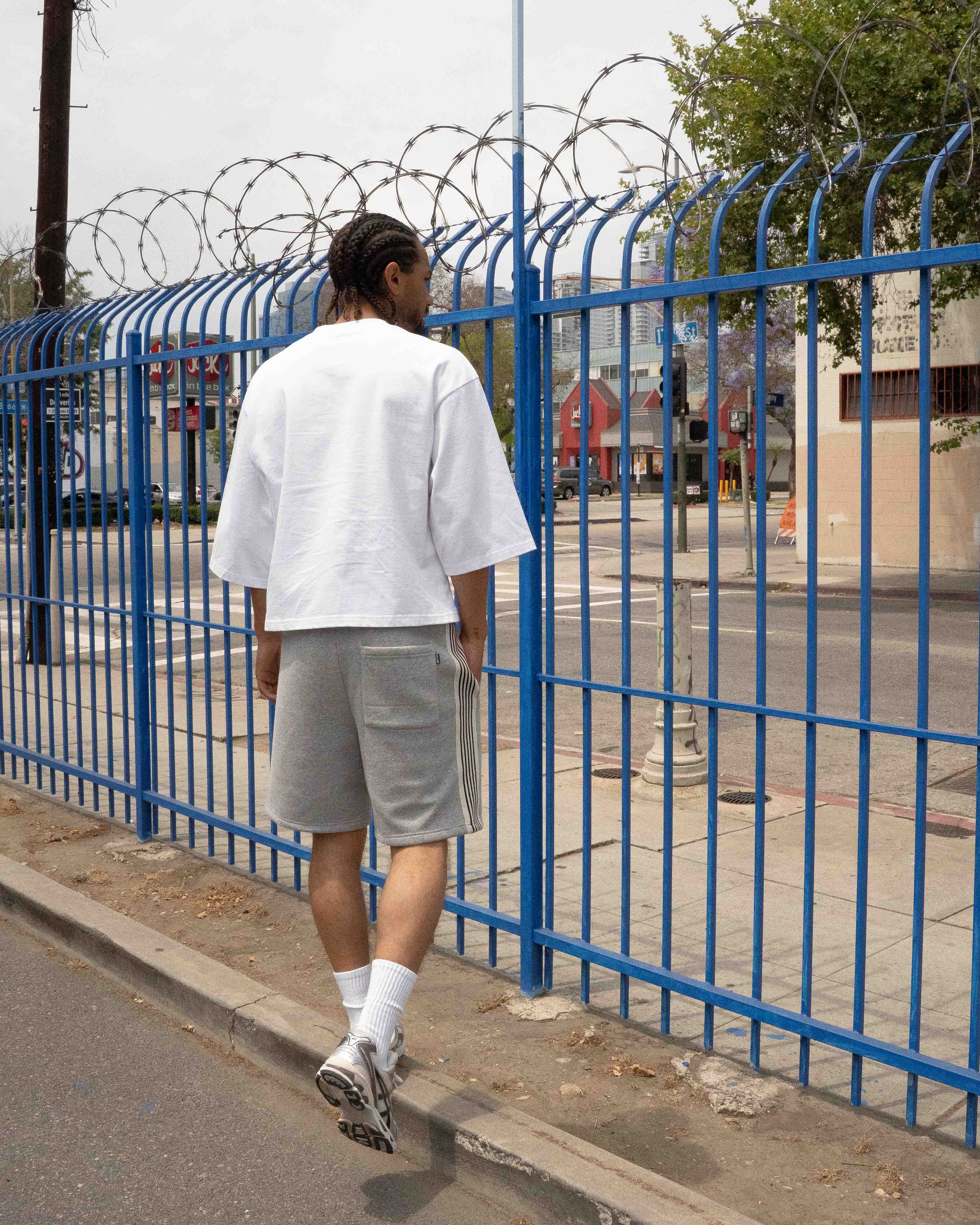 EPTM Essential Shorts - Heather Grey