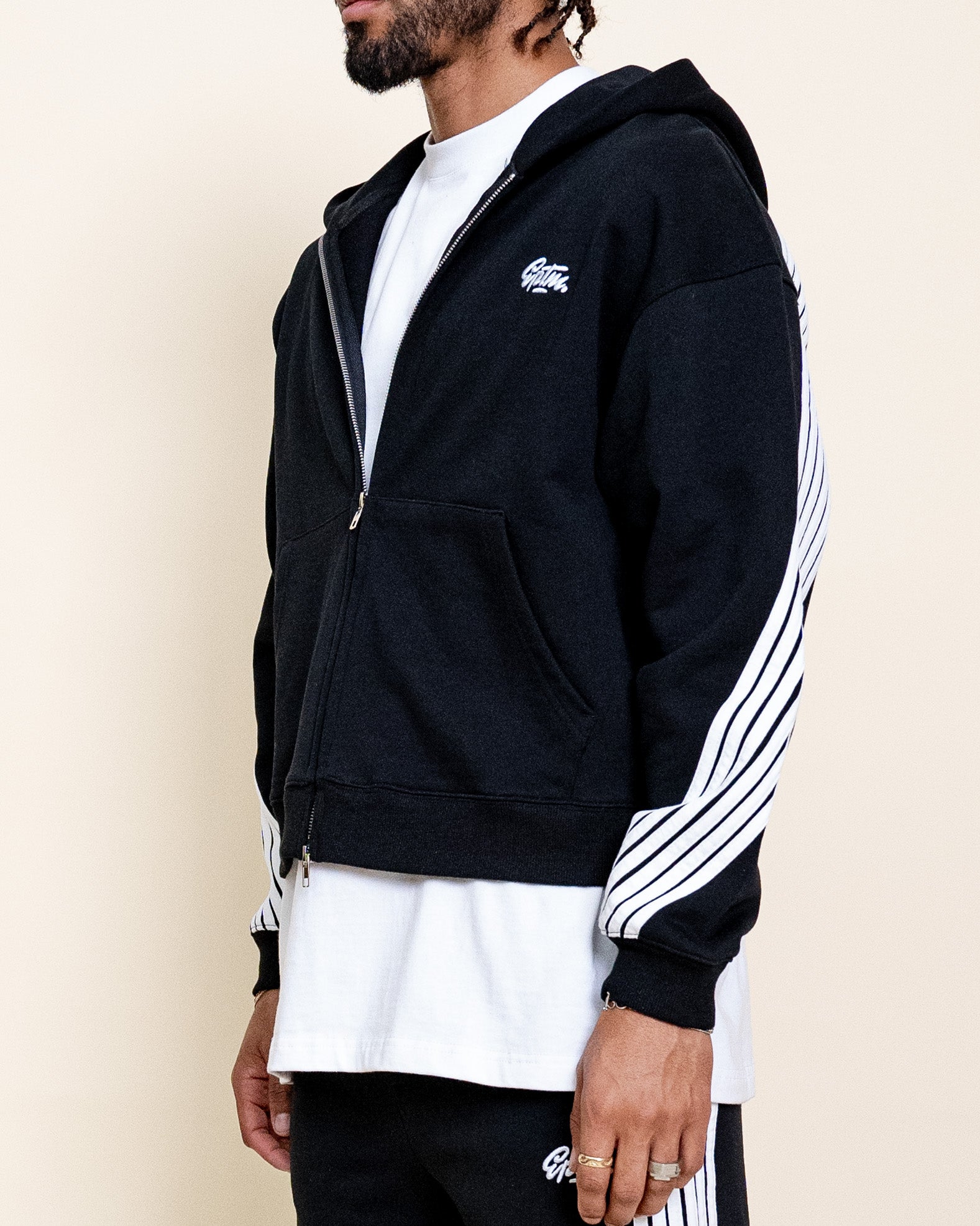 EPTM Highland Zip Up Hoodie - Black