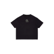 24' LOGO EMBROIDERED  TEE (DARK GREY ON BLACK)