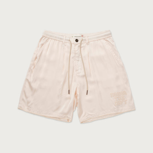 Blanket Stitch Short - Bone
