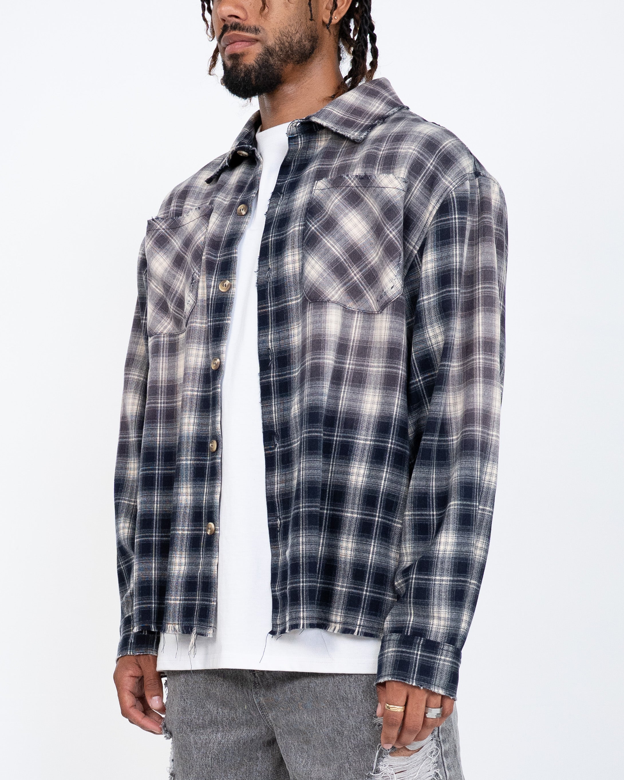EPTM Bleached Flannels - Navy