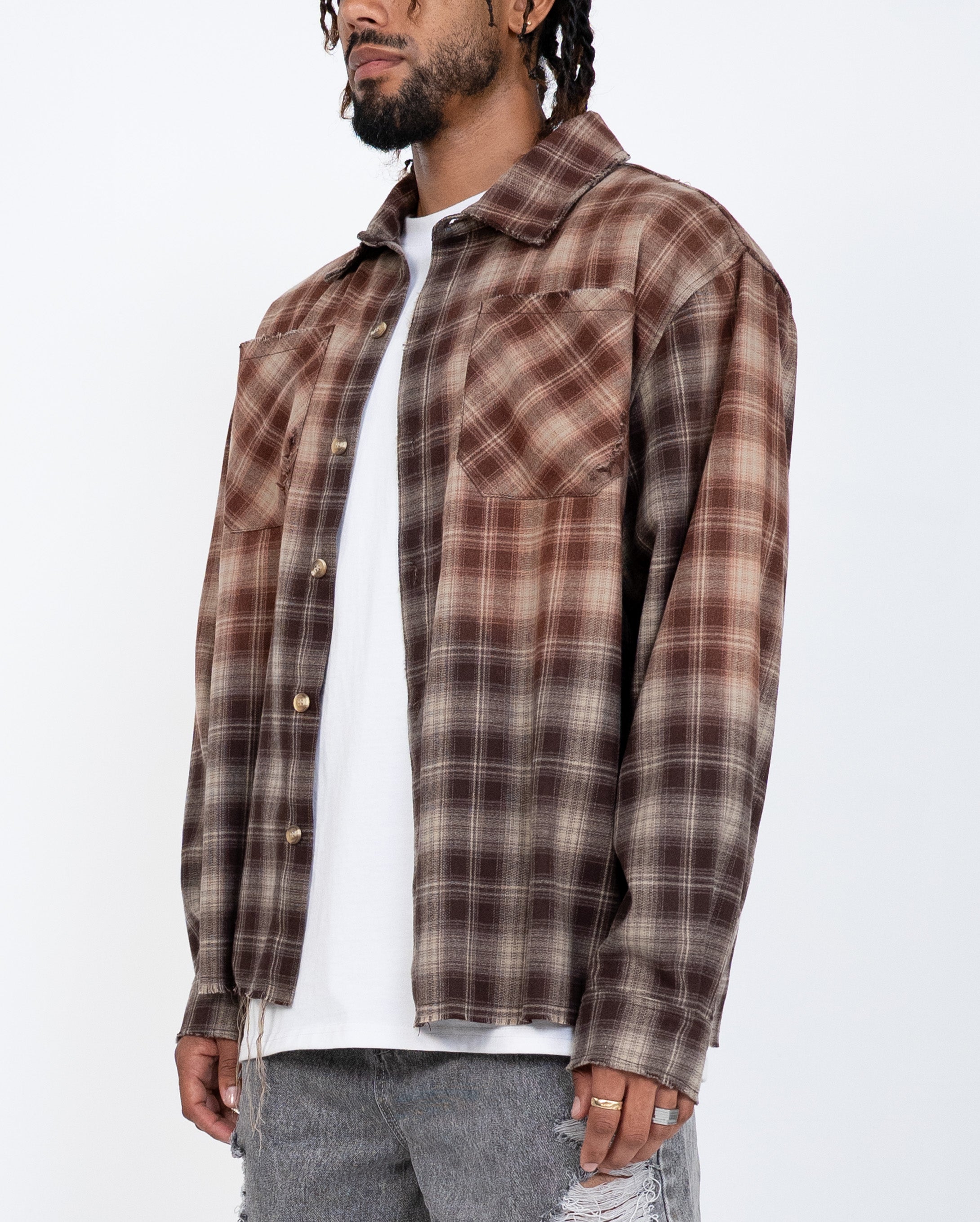 EPTM Bleached Flannels - Brown