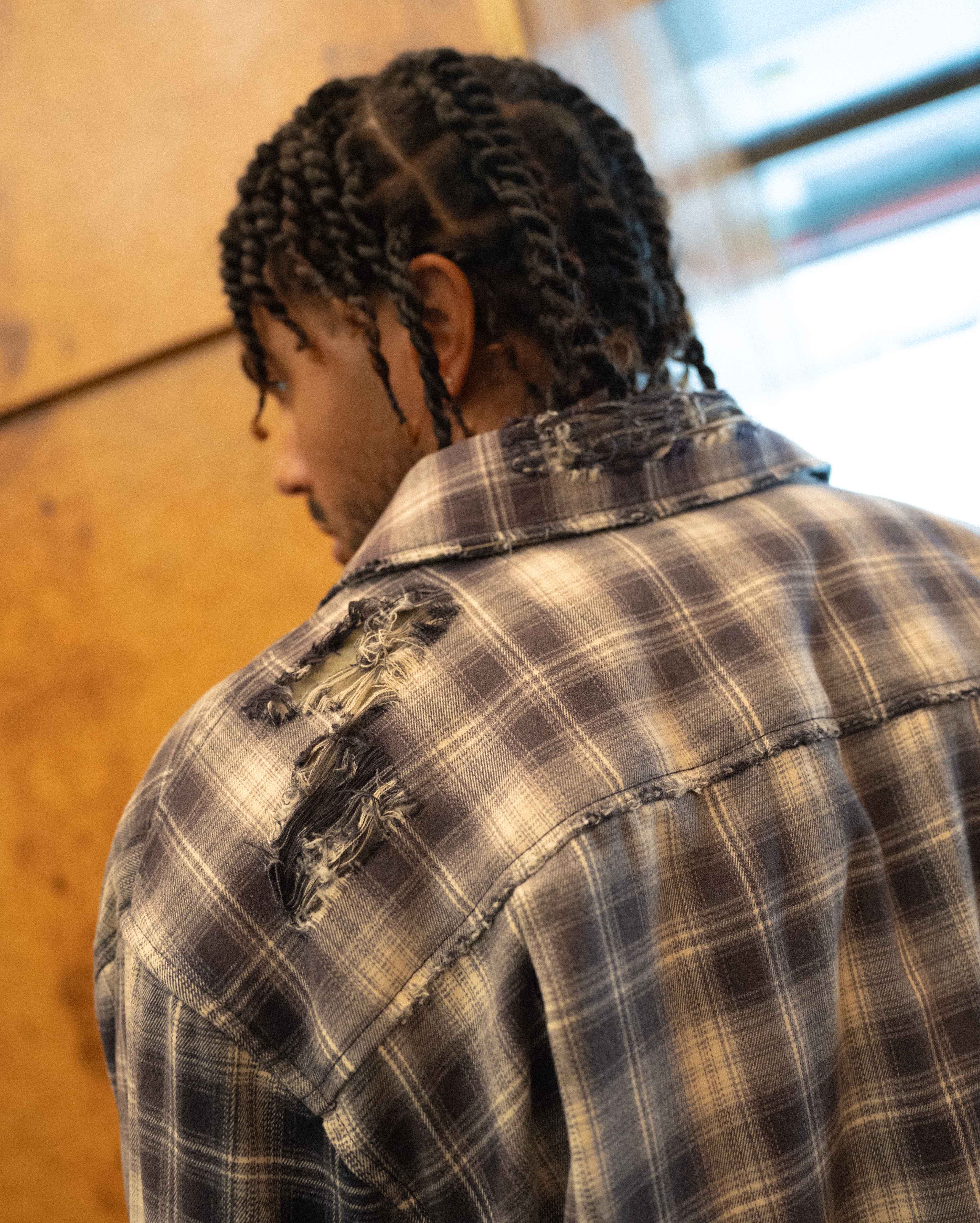 EPTM Bleached Flannels - Navy