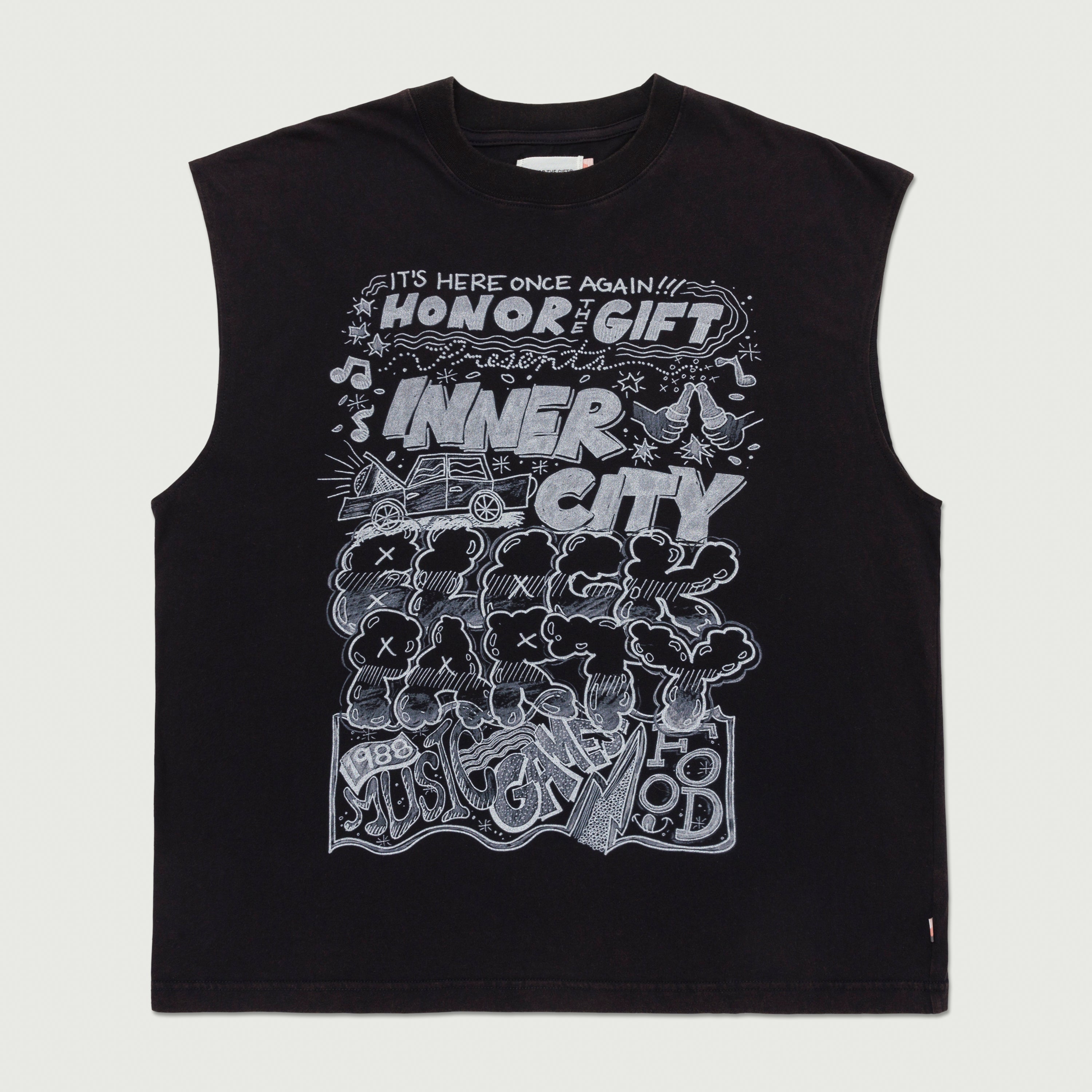 Block Party Cut-Off - Black