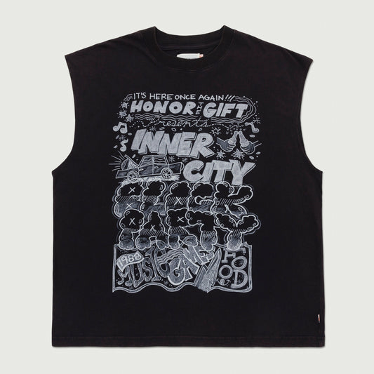 Block Party Cut-Off - Black