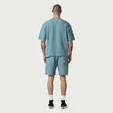 Block Party Reverse Terry Short - Green