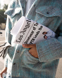 EPTM Mohair Chore Coat - Turquoise