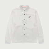 Race Night Button Up - White