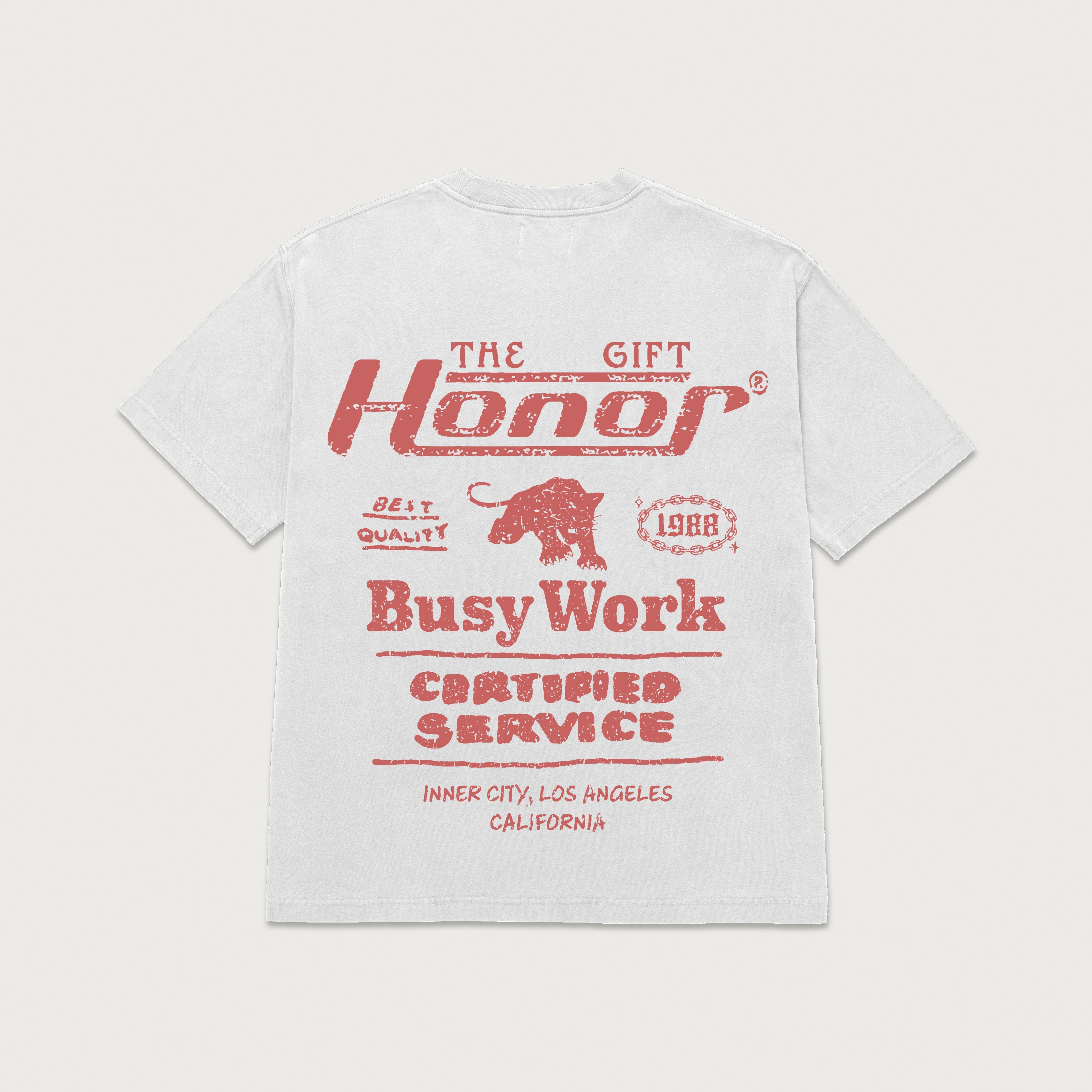 Busy Work T-shirt - White