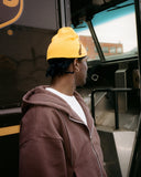 NY BEANIE (YELLOW/BROWN)