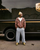 NY BEANIE (YELLOW/BROWN)