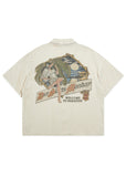 Paradise Button Up - Cream