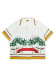 Palm Button Up - White