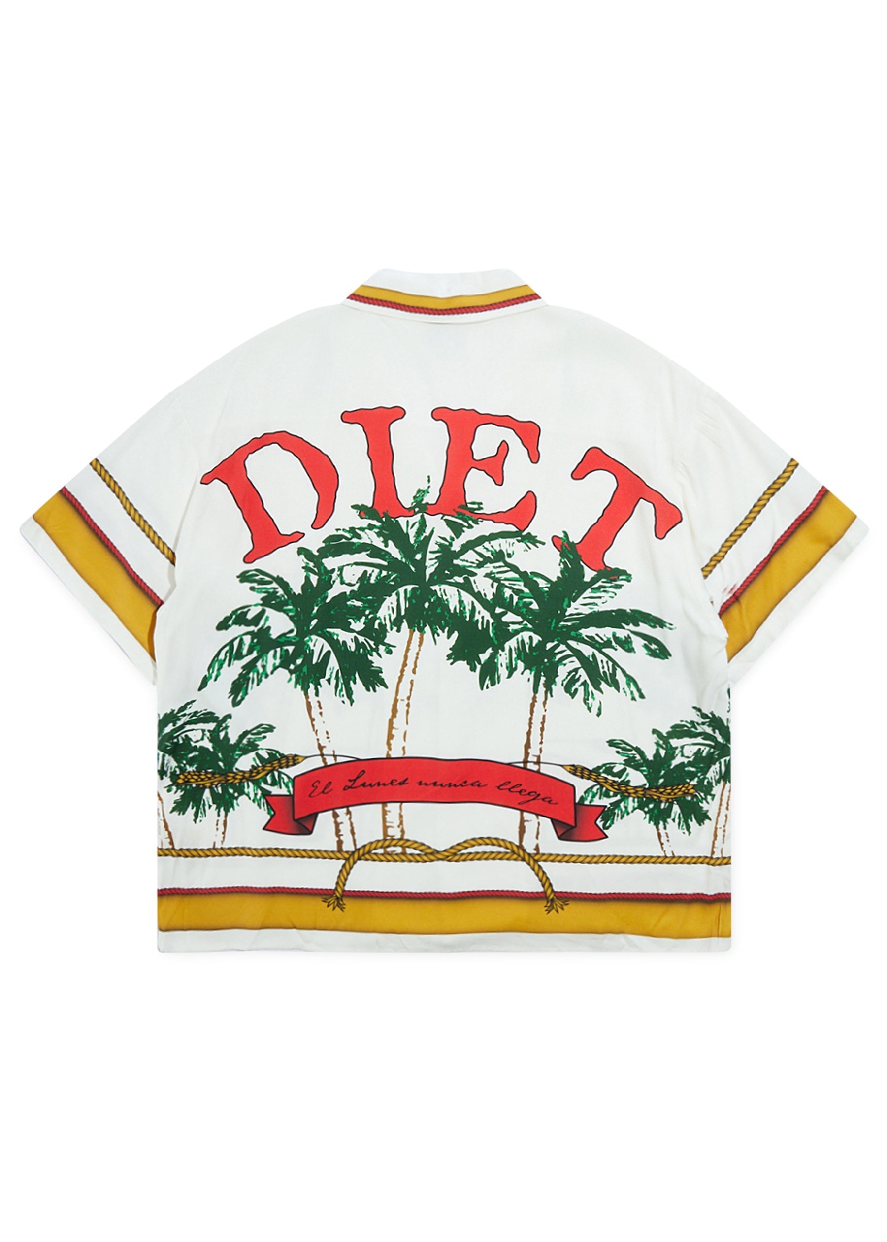 Palm Button Up - White
