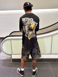 FALCON SKULL T-SHIRT GREY