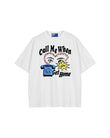 "Call Me" Tee (White)
