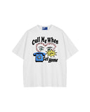 "Call Me" Tee (White)