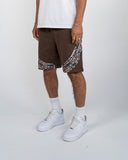 EPTM Camo Highland Shorts - Brown