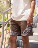 EPTM Camo Highland Shorts - Brown