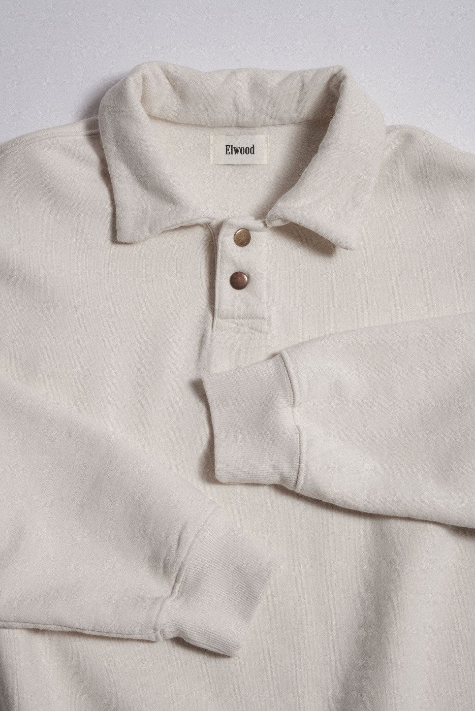 HEAVYWEIGHT POLO CREWNECK