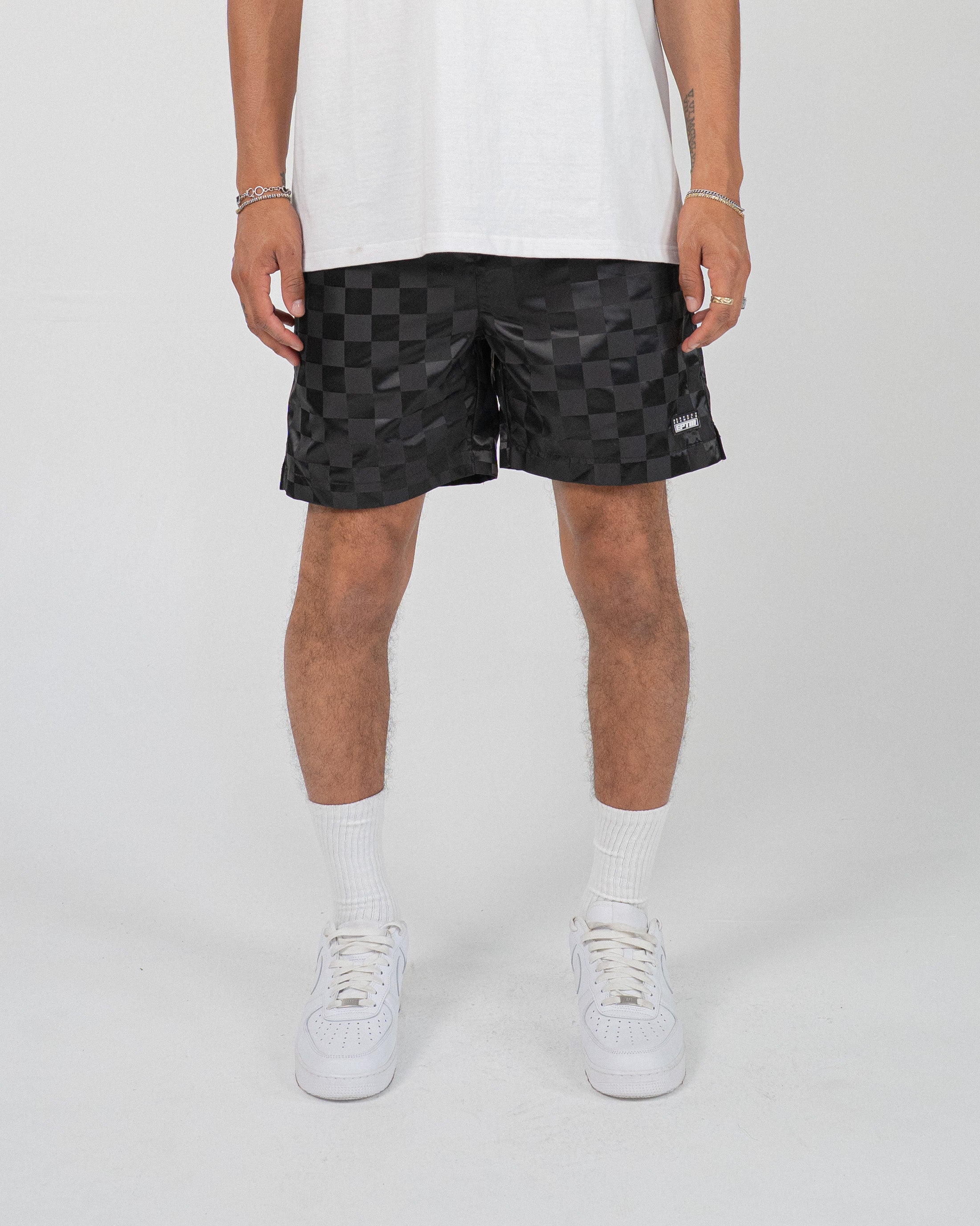 EPTM Checkerboard Shorts - Black