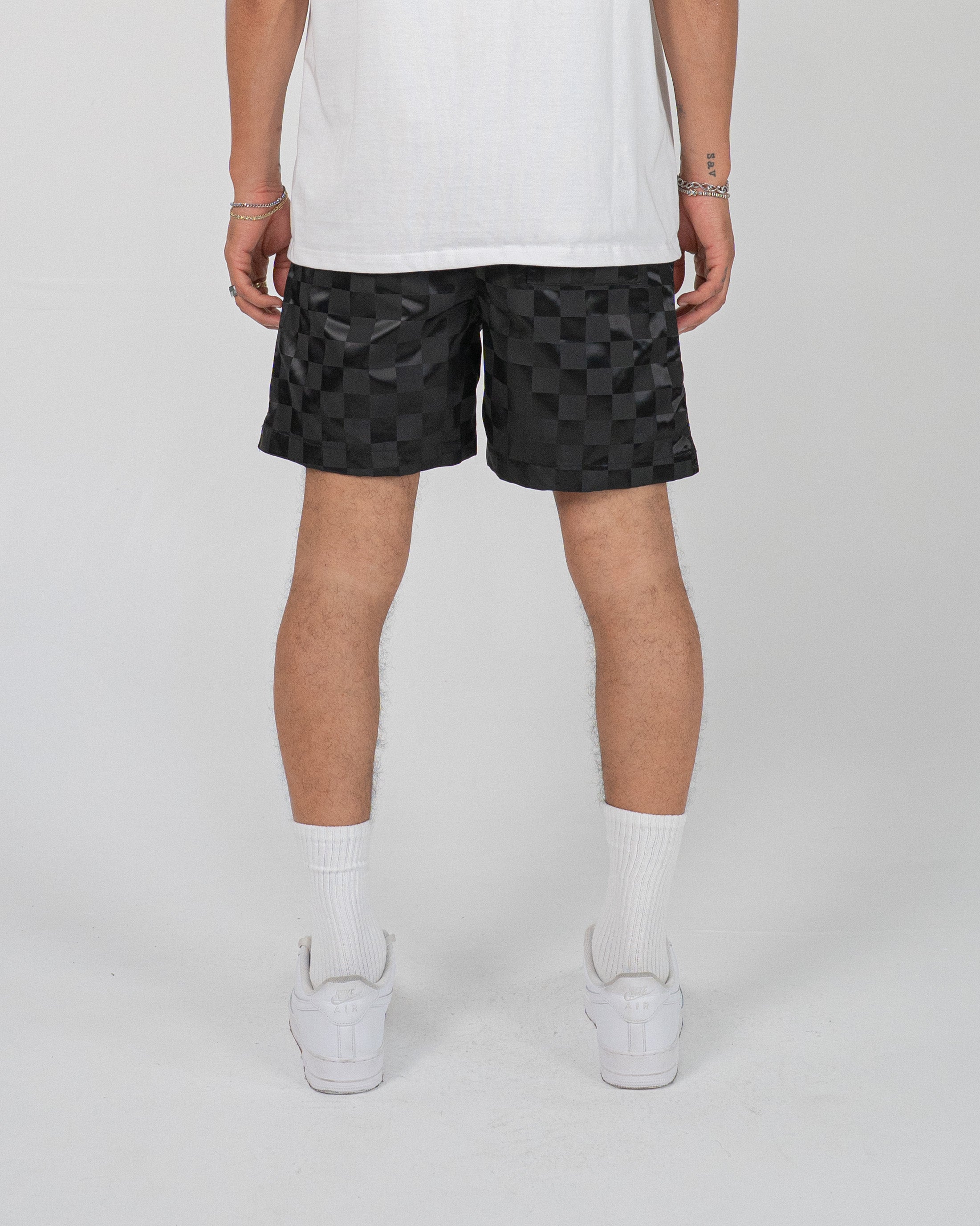 EPTM Checkerboard Shorts - Black