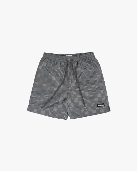 EPTM Checkerboard Shorts - Grey