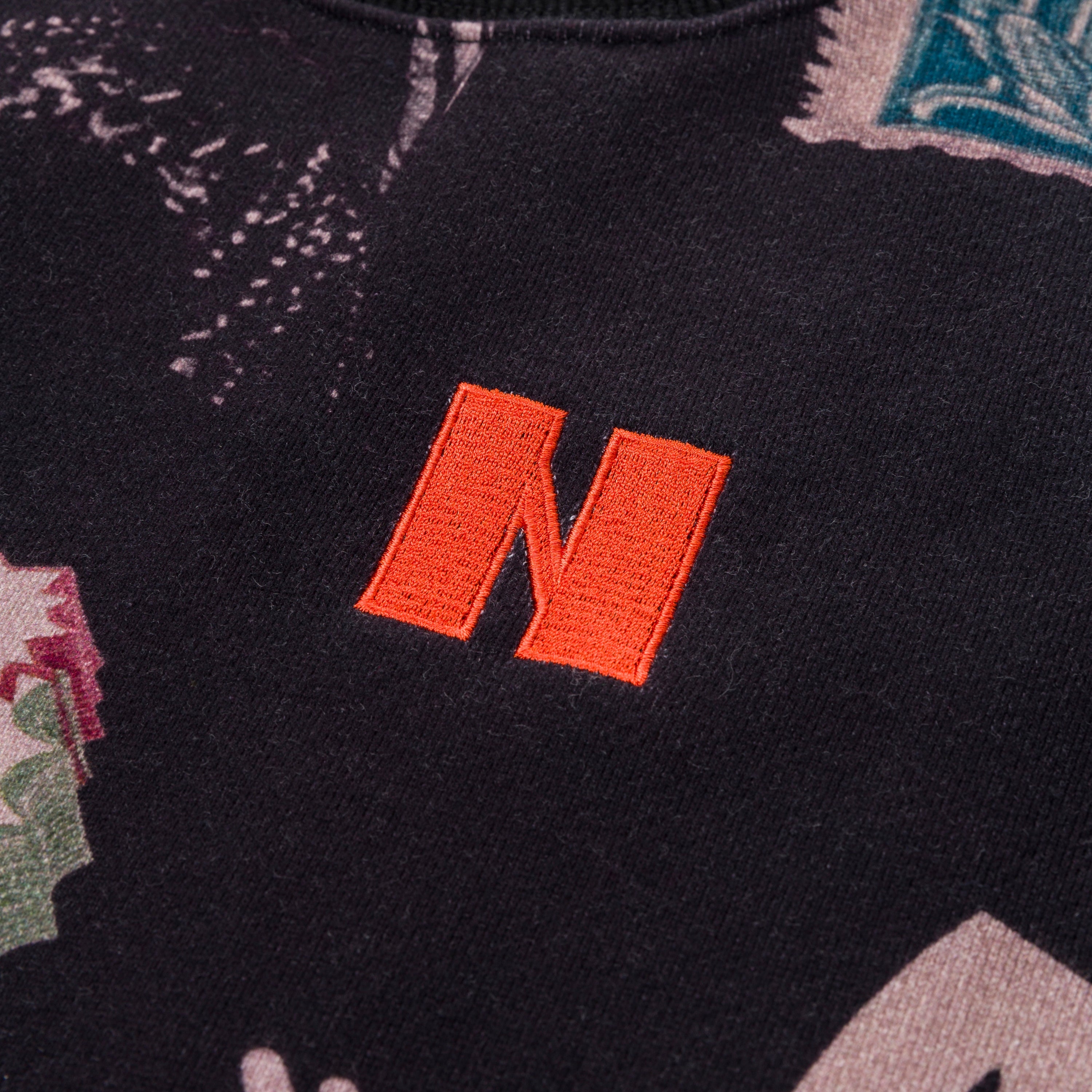 Collage Crewneck - Black