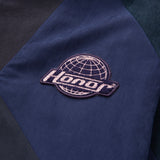 Color Block Full Zip - Navy