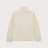 Corduroy Qtr Zip Anorak - Cream