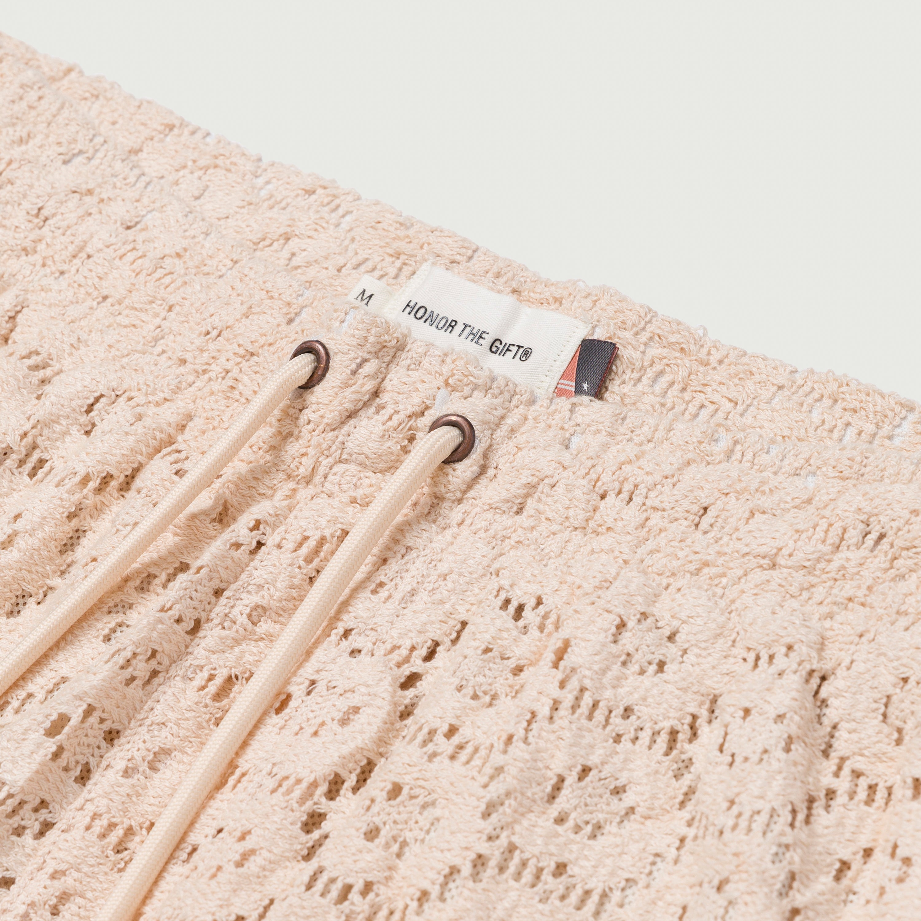 Crochet Short - Bone