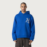Cursive Honor Hoodie - Blue