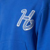Cursive Honor Hoodie - Blue