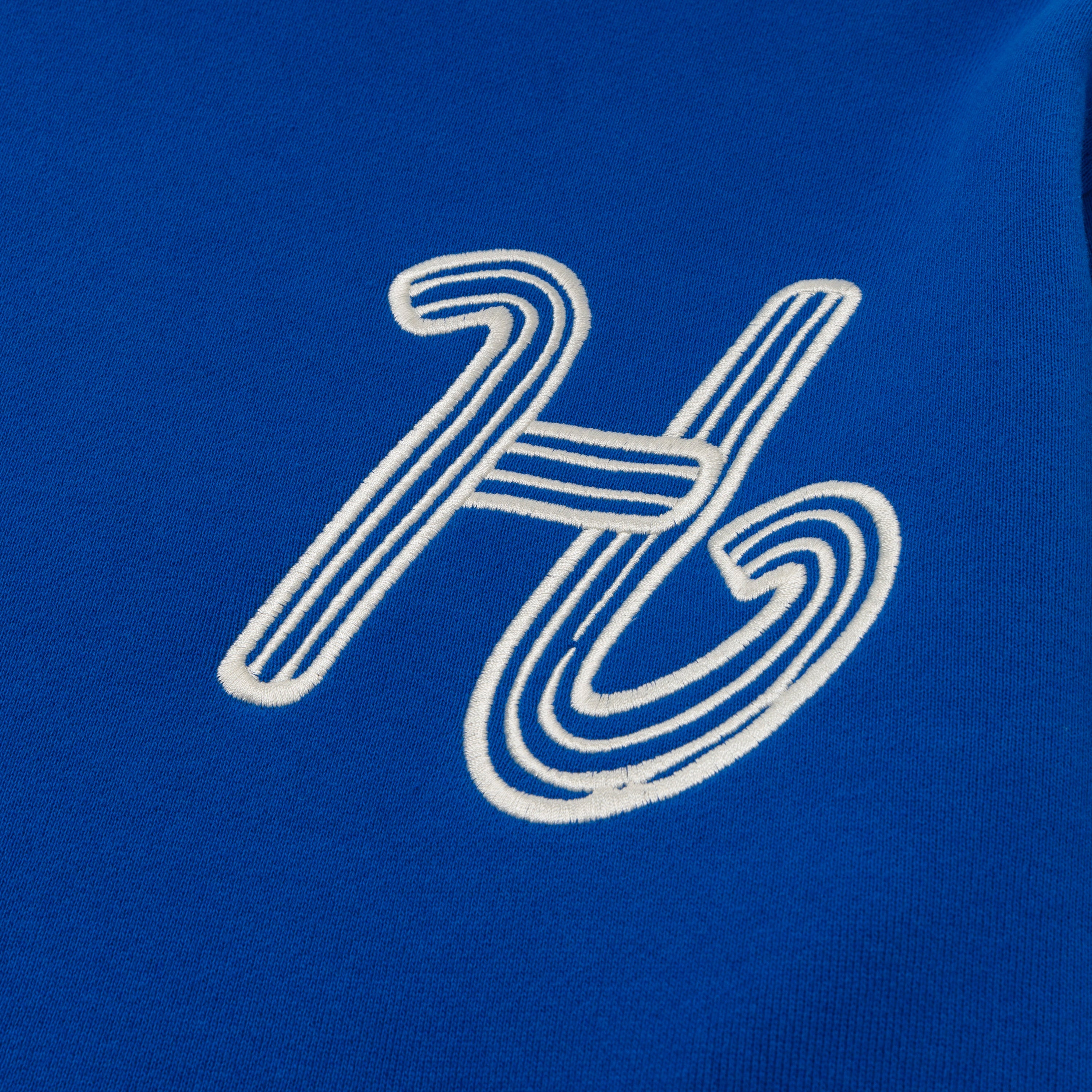 Cursive Honor Hoodie - Blue