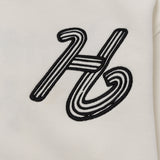 Cursive Honor Hoodie - Bone