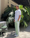EPTM Curve Terry Pants - Sage