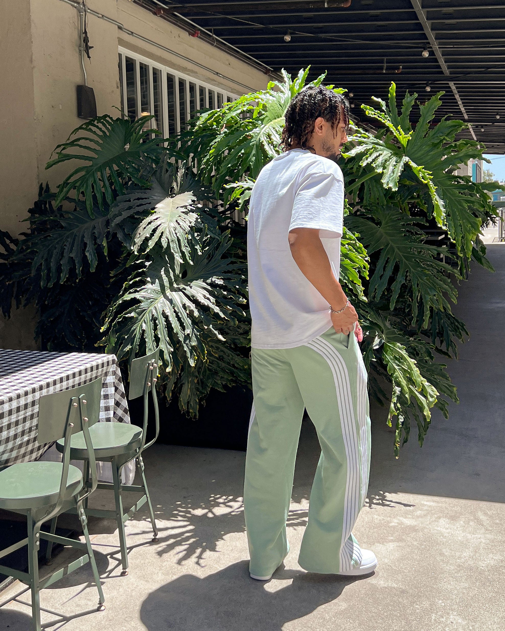 EPTM Curve Terry Pants - Sage