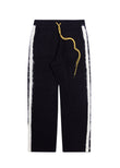 Knit Mohair Trackpant - Black/White