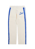 Knit Mohair Trackpant - Cream/Blue
