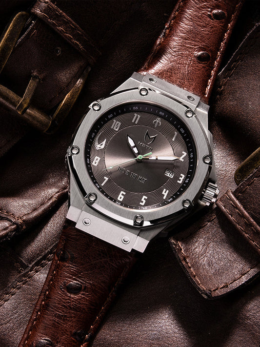 AM317LSW - AUTOMATIC MANDALORIAN / LEATHER BAND