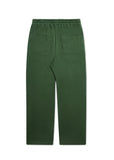 Crochet Panel Pant - Green