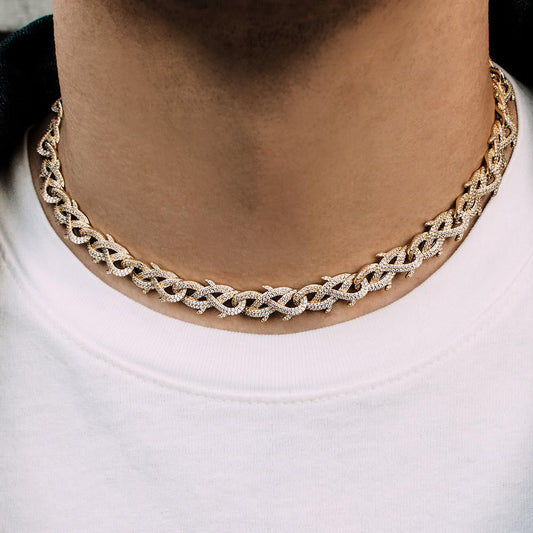Diamond Crown of Thorns Chain