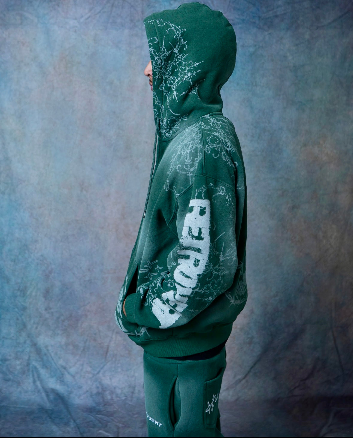 DESTROYER MATCHING ZIP-UP GREEN